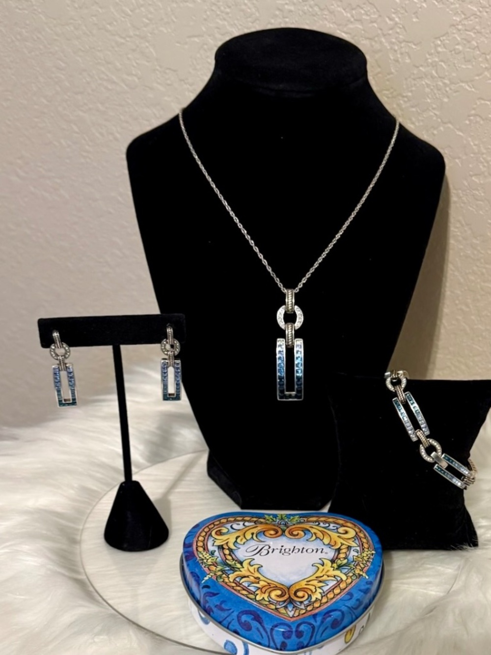 Brighton Spectrum Glam Blue Set NWT RARE